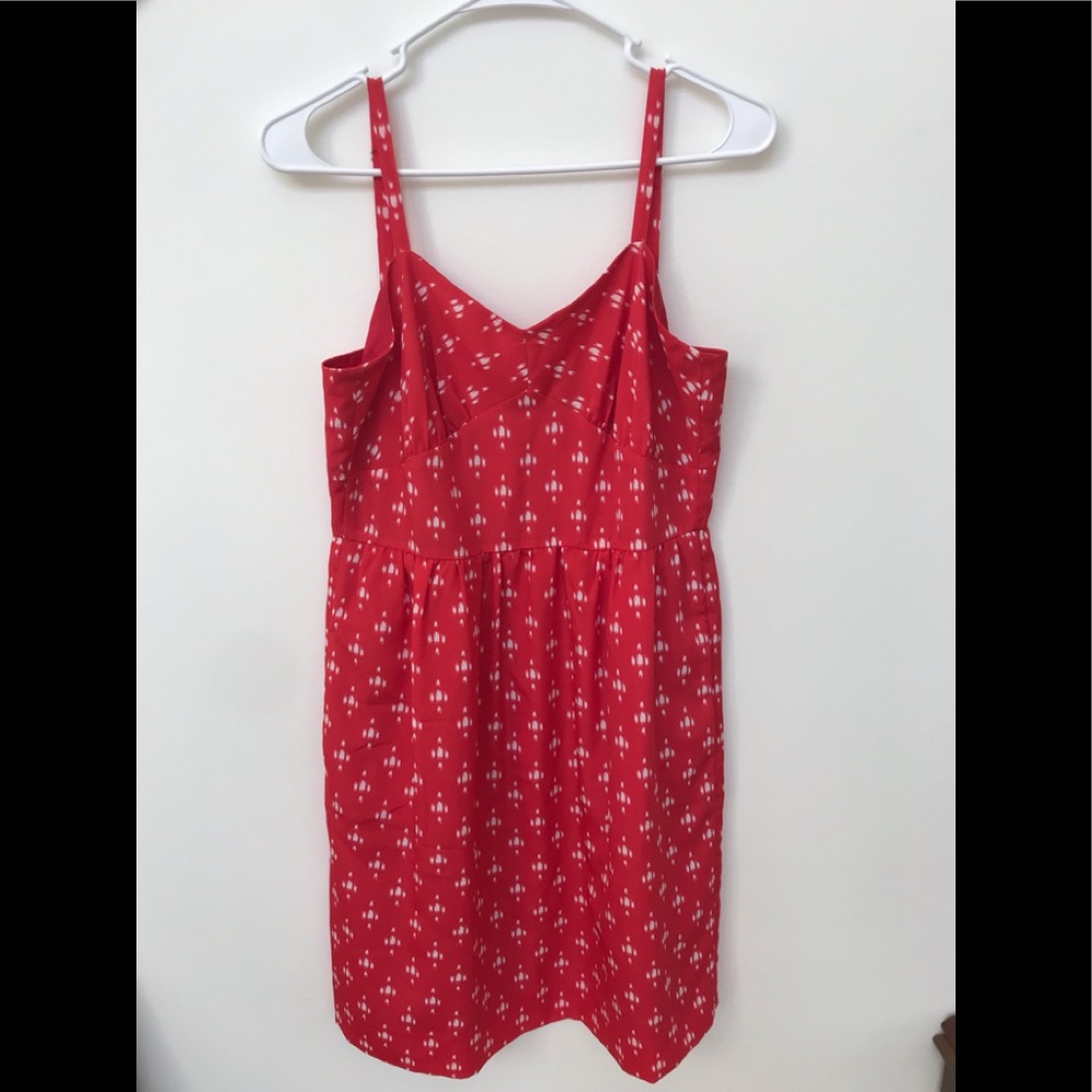 J Crew Red Mini Dress